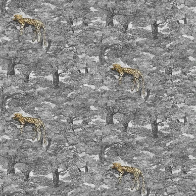 Boråstapeter Samburu muraltapet med djur image