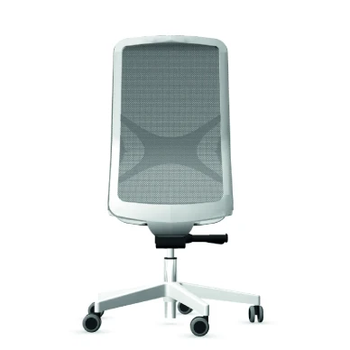 Valeanharmaa toimistotuoli narbutas wind image