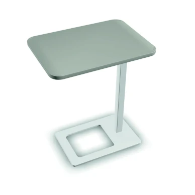 pieni harmaa todella laadukas kestava sivupoyta image