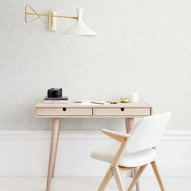 Meadow vaaleanharmaa tapetti tyohuoneeseen Littlephantilta image