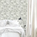 Nobel Nymphs vihrea lintutapetti makuuhuoneeseen Littlephantilta
