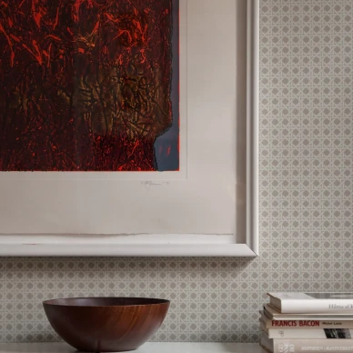 Please Have A Seat ruskea rottinkitapetti olohuoneeseen Langelid von Bromssenilta image