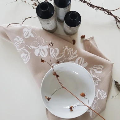 Appelblom Omenankukka keittiopyyhe image