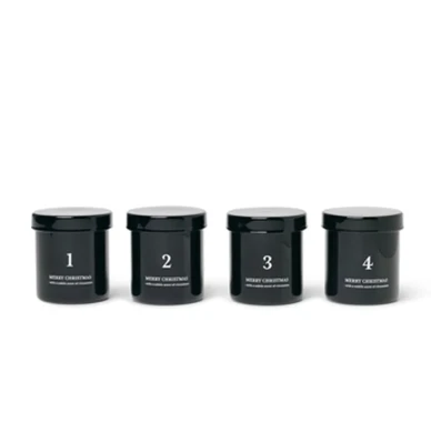 Scented Advent Candle musta tuoksukynttila Ferm Livingilta image