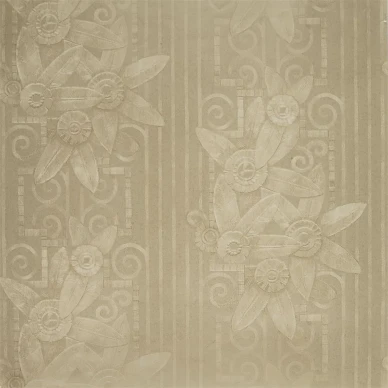 Fleur Moderne Cream raidallinen kukkatapetti Ralph Laurenilta image