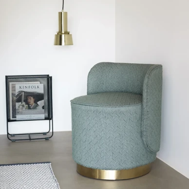 Hubsch musta moderni lehtiteline Magazine Holder image