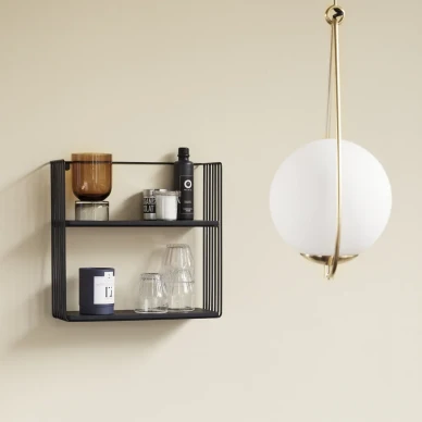 Hubschin kaunis pyorea kattovalaisin Glass Lamp image