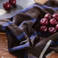 Hale Tea Towel ruskea sininen ruudullinen keittiopyyhe keittioon Ferm Living