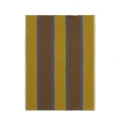 Hale Tea Towel vihrea ruskea raidallinen keittiopyyhe Ferm Livingilta