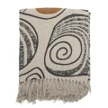 Throw Recycled keltainen pehmea beige viltti Bloomingvillelta
