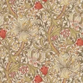 Golden Lily varikas kukkatapetti Morris Biscuit Brick