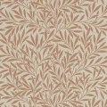 Willow ruskea lehtitapetti Morris Russet