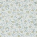 Jasmine harmaa sininen lehtitapetti Morris Ecru Woad