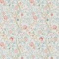 Mary Isobel roosa monivarinen kukkatapetti Morris Pink Ivory