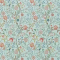 Mary Isobel sininen kukkatapetti Morris Silk Blue Pink