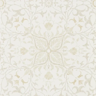 Pure Net Ceiling vaalea graafinen tapetti Morris Ecru Linen image