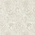 Pure Poppy beige kultainen kukkatapetti Morris Cream Gold