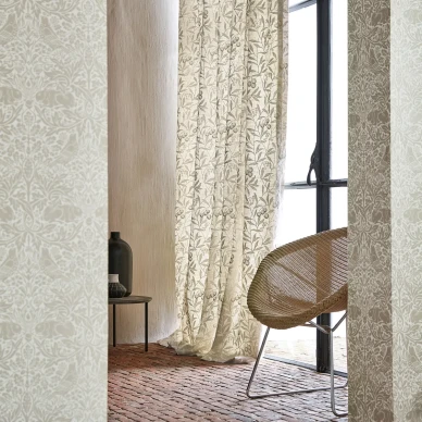 Pure Brer Rabbit valkoinen beige elaintapetti olohuoneeseen Morrikselta image