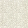 Pure Marigold beige kukkatapetti Morris Soft Gilver