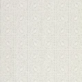 Pure Scroll vaaleanharmaa ruudullinen lehtitapetti Morris Lightish Grey