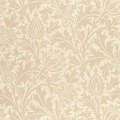 Pure Thistle beige kukkatapetti Morris Linen