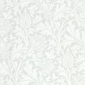 Pure Thistle harmaa kukkatapetti Morris Grey Blue