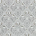 Pure Trellis harmaa ruudullinen kukkatapetti Morris Lightish Grey