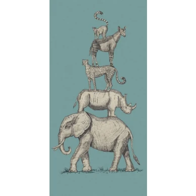 Animal Pyramid sininen elaintapetti Eijffingerilta 399114 image