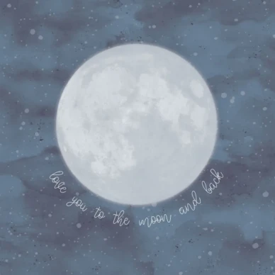 To The Moon tumma yotapetti Eijffingerilta 399119 image