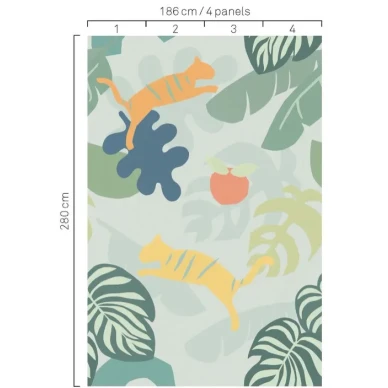 Jungle viidakkotapetti Eijffingerilta 399123 image