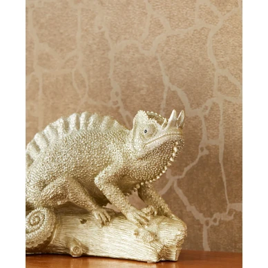 Giraffe keltainen kultainen nahkatapetti Eijffingerilta 300533 image