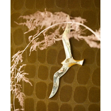 Crocodile kultainen nahkatapetti Eijffingerilta 300560 image