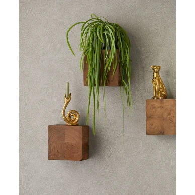 Elephant ruskea nahkakuvioitu tapetti eteiseen Eijffinger 300512 image