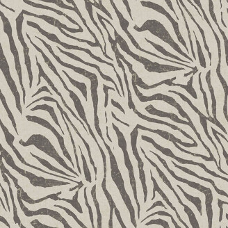 Zebra Skin mustavalkoinen seepraraidallinen tapetti Eijffingerilta 300601 image