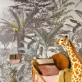 Dreamy Jungle viidakkotapetti lastenhuoneeseen Eijffinger 300630
