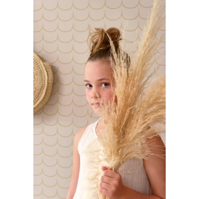 Drop Curtain graafinen tapetti nuorisohuoneeseen Majvillan 137 01 image