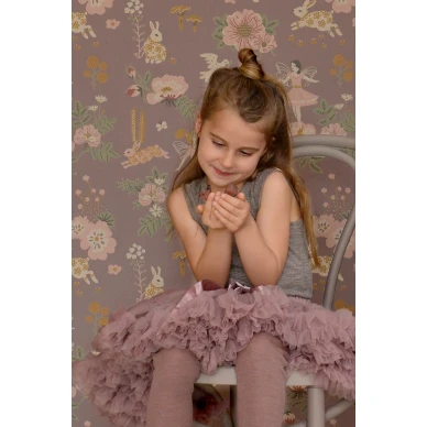 Old Garden liila mielikuvituksellinen lastentapetti Majvillan 138 04 image