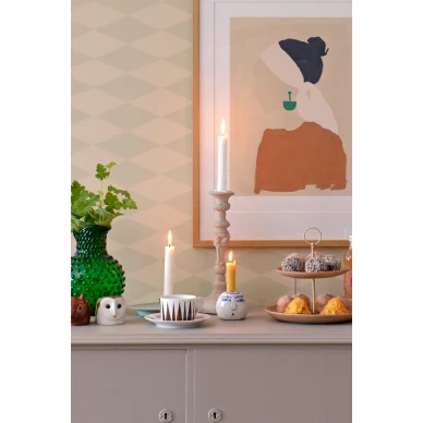 Copenhagen vihrea ruudullinen tapetti Majvillan 140 02 image