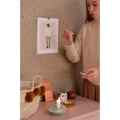 Animal Dots ruskea pilkullinen elaintapetti Majvillanilta 142 01 image