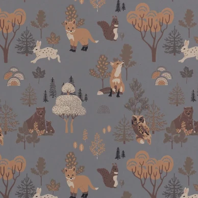 Deep Forest sininen elaintapetti Majvillan 145 02 image