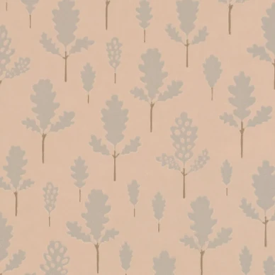 Oak beige lehtitapetti Majvillan 146 01 image