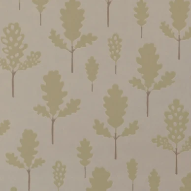 Oak harmaa sininen lehtitapetti Majvillan 146 02 image