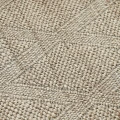 Mara Rug beige neliomuotoinen matto lahikuva House Doctorilta 180x180