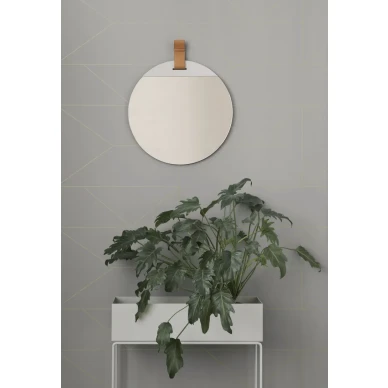 Enter Mirror Large iso pyorea peili eteiseen Ferm Living image