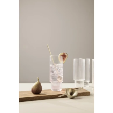 Ripple Long Drink Glasses modernit juomalasit Ferm Livingilta image