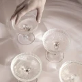 Ripple Champagne Saucer samppanjalasi Ferm Living