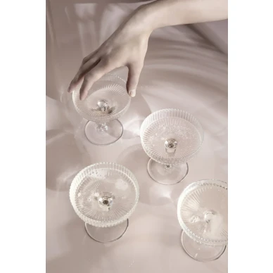 Ripple Champagne Saucer samppanjalasi Ferm Living image