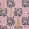 Coco Tiger roosa tiikeritapetti Studio Lisa Bengtsson