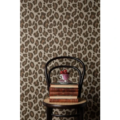 This Is It ruskea nahkakuvio tapetti Studio Lisa Bengtssonilta 1314 image