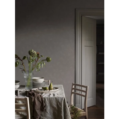 Painters Wall harmaaruskea elava kalkkitapetti ruokailuhuoneeseen 3588 image